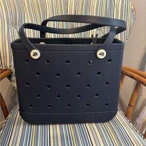 Baby Bogg Bag in You Navy Me Crazy (medium size)